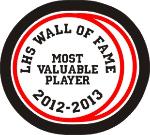 This is a four inch hockey puck patch used for the sleeve of your varsity letterman jacket