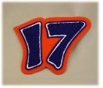 Logo Type Chenille Number