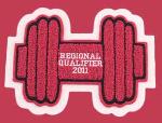 This is our dumbell patch.  Great for the sleeve of your varsity letterman jacket!