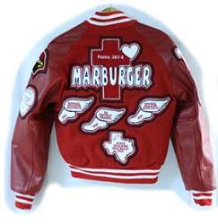 Finished Marburger Letterman Jacket